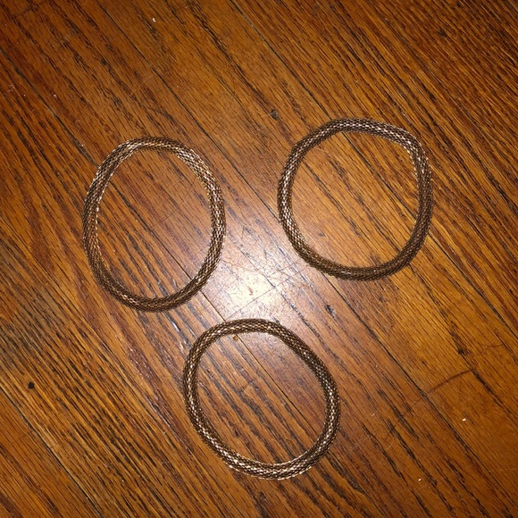 *H&M* gold bangles bracelets - Picture 2 of 3